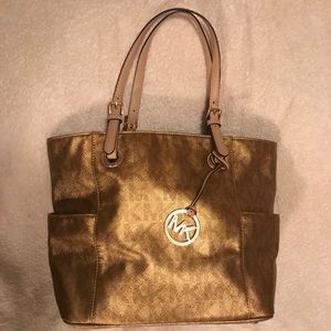 Gold/Bronze Michael Kors Purse